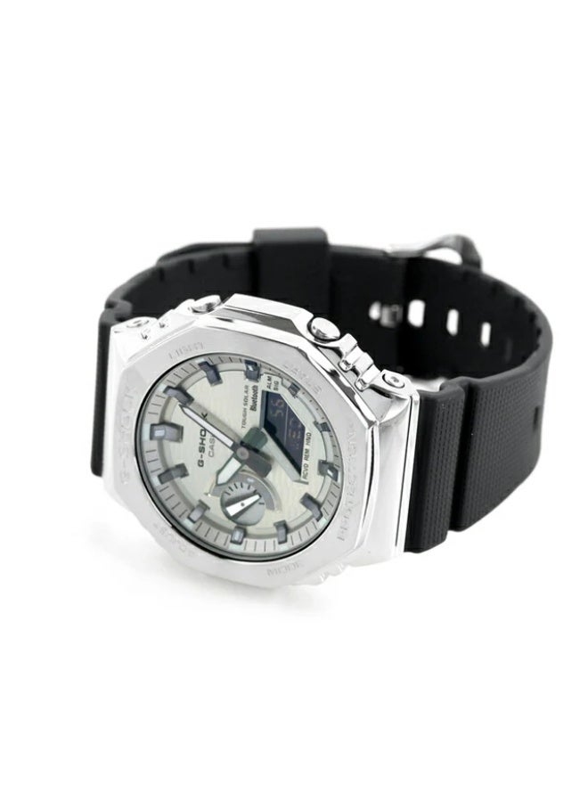 كاسيو ساعة كاسيو جي-شوك ​​جي-ستيل تعمل بالطاقة الشمسية للرجال GBM-2100A-8BDR - Image 3